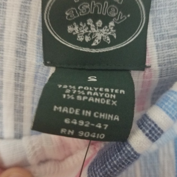 Laura Ashley Pajama bottoms small nwt - Picture 4 of 5